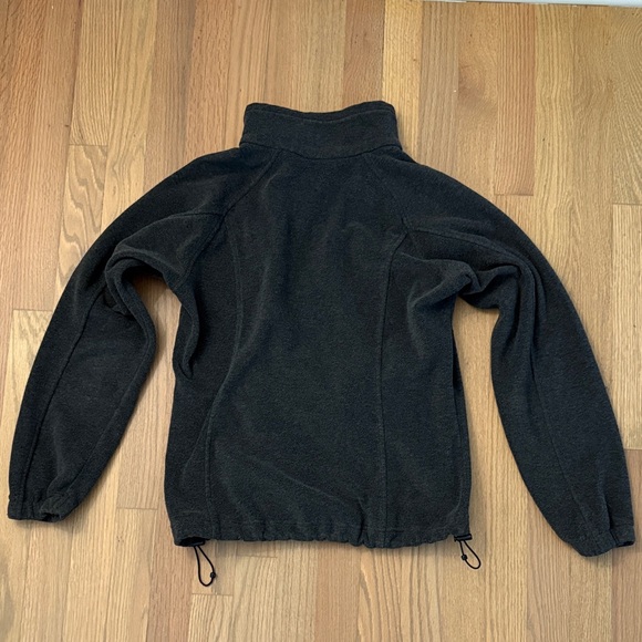 Columbia Charcoal Benton Springs Full Zip Fleece Jacket - Picture 4 of 4